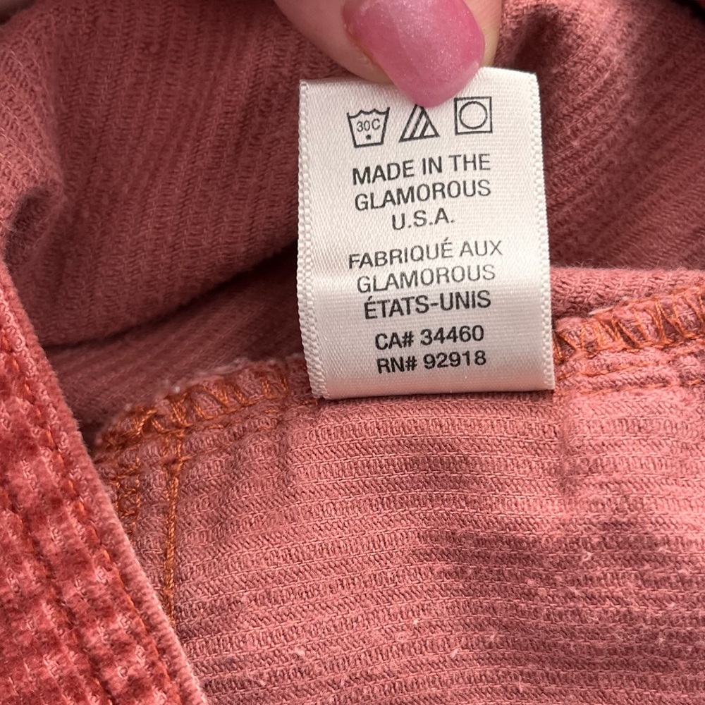 Vintage Juicy Couture Y2K Low Rise Chunky Coral Corduroy Flare Pants Rare Sample - Picture 10 of 16